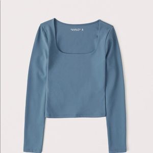 Abercrombie seamless long sleeve slim top